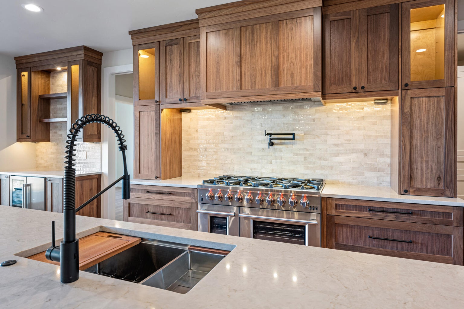 Main Kitchen Sink with Smart Faucet