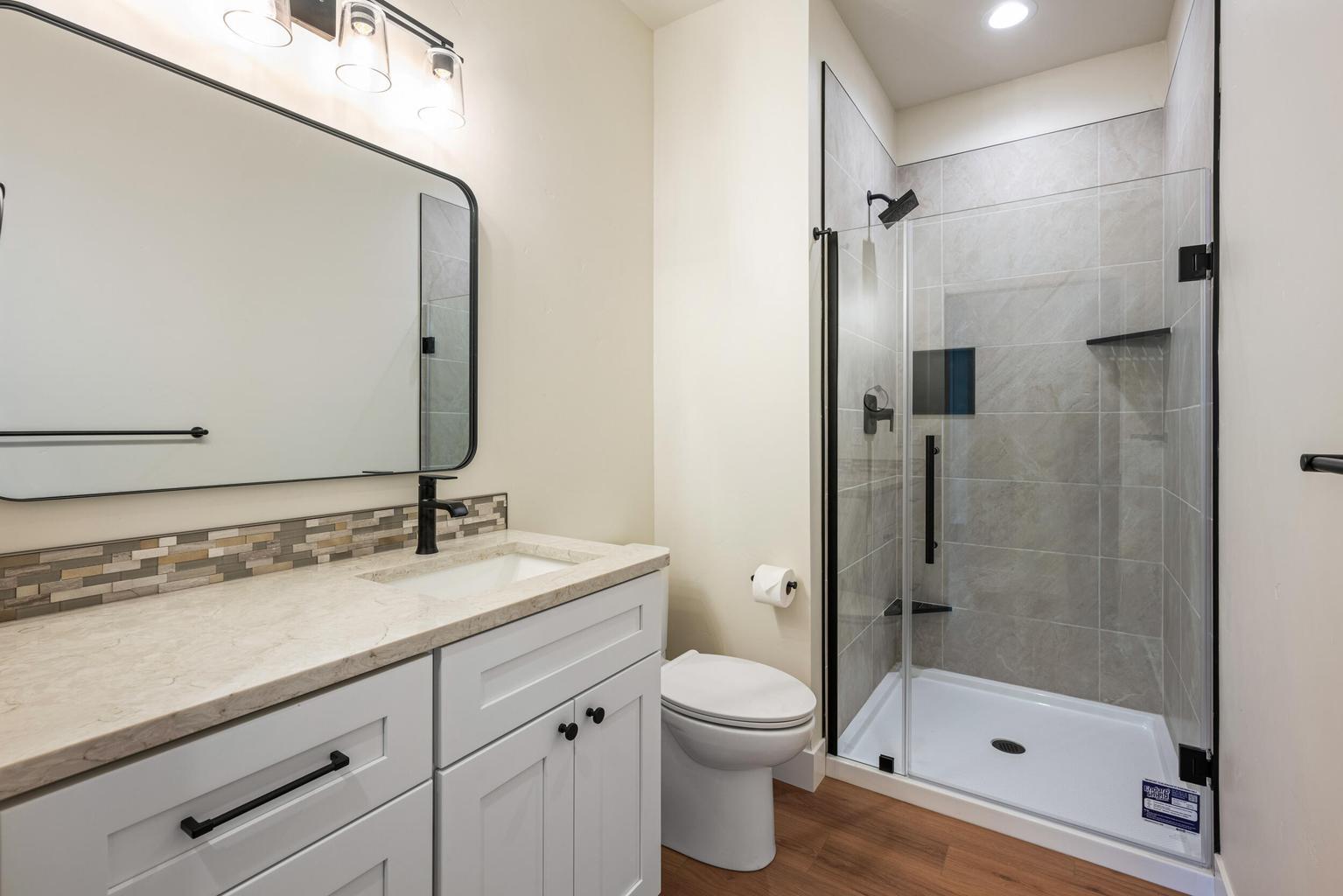 Guest Suite Bathroom with walk in shower