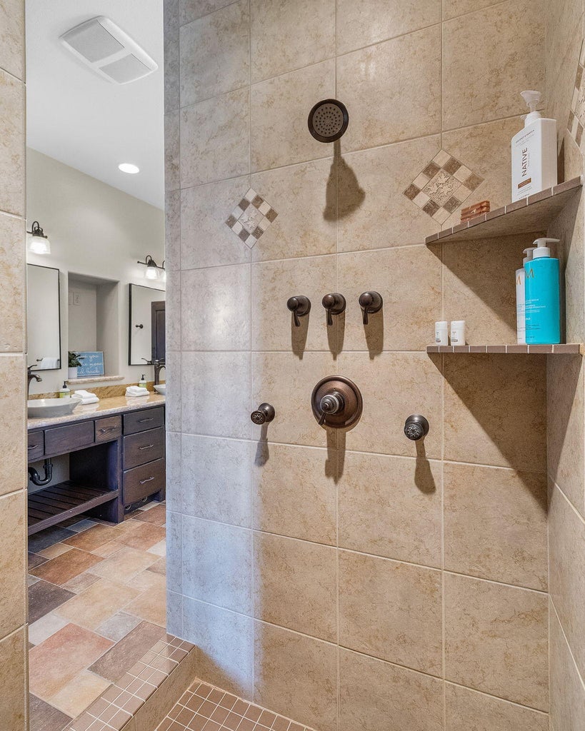 Quality custom materials used for an elegant finish.