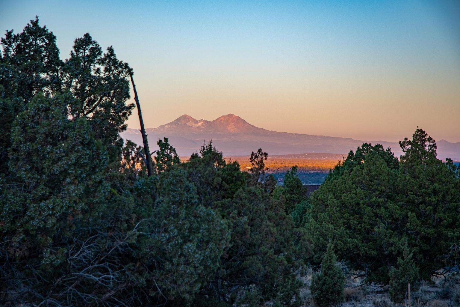 Cascade Mt Views from building site