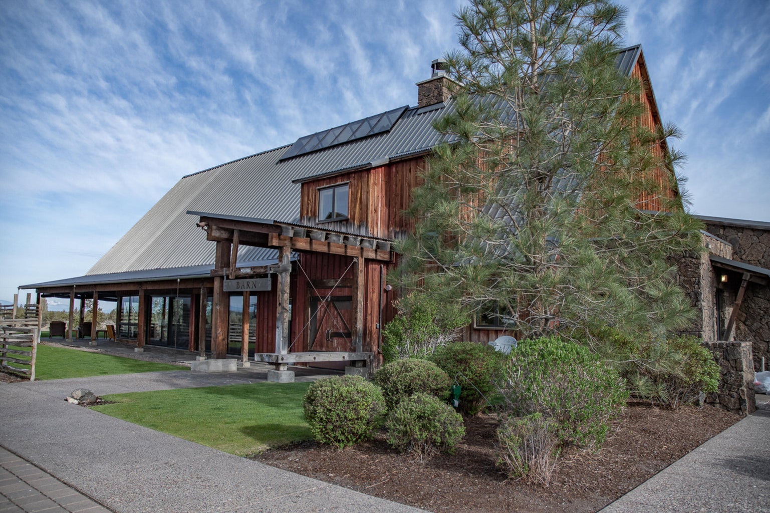 The Barn - available for family events, weddings, conferences