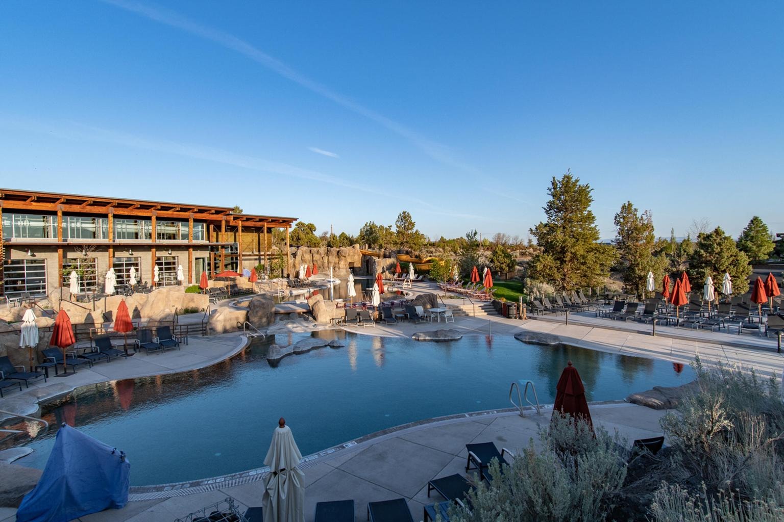 2 Outdoor Pools at Fitness Center