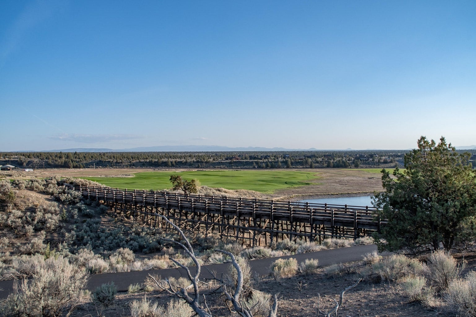 Wooden Trestle...