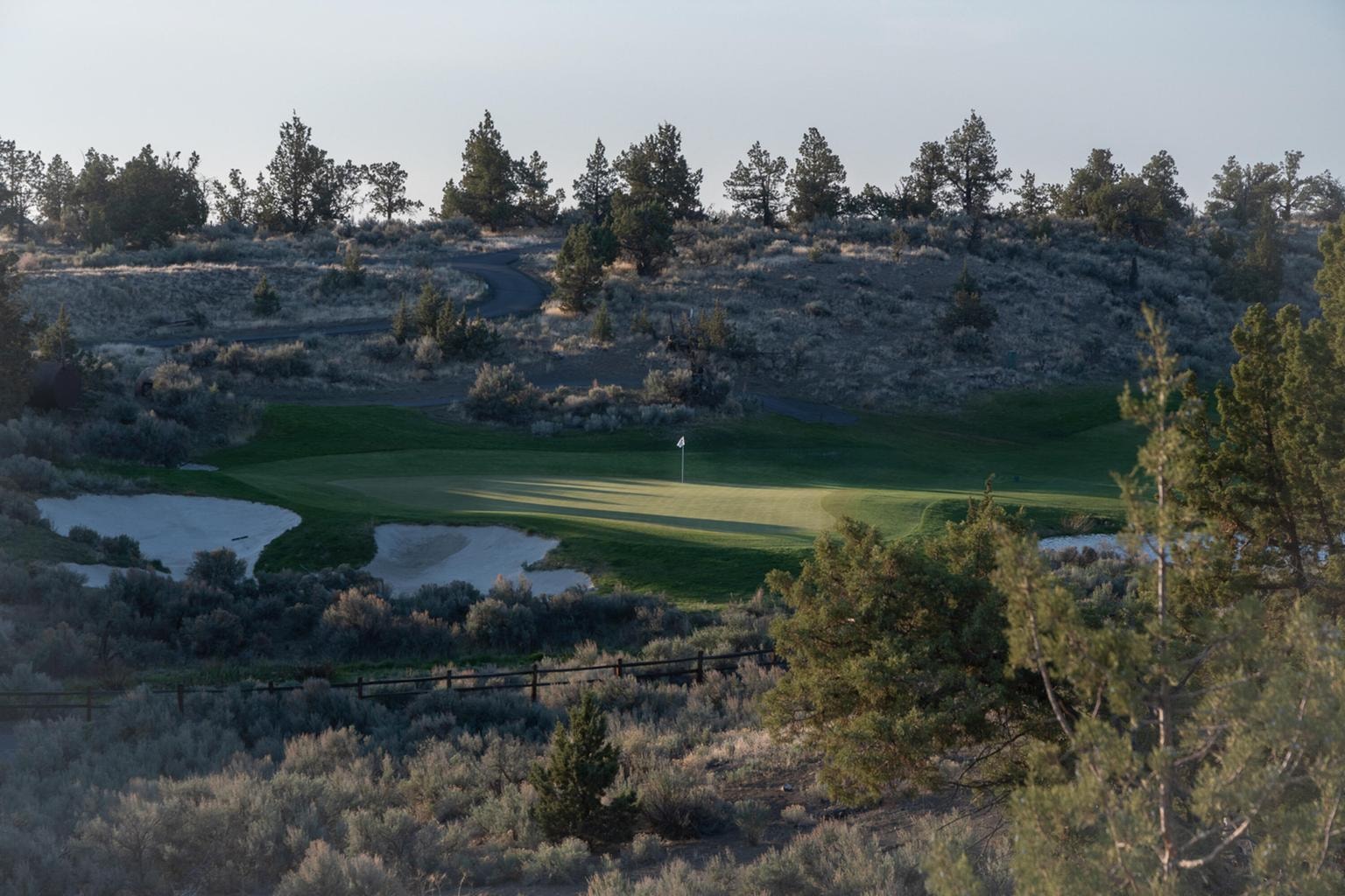 18-hole, Peter Jacobsen-designed Brasada Canyons Golf Course
