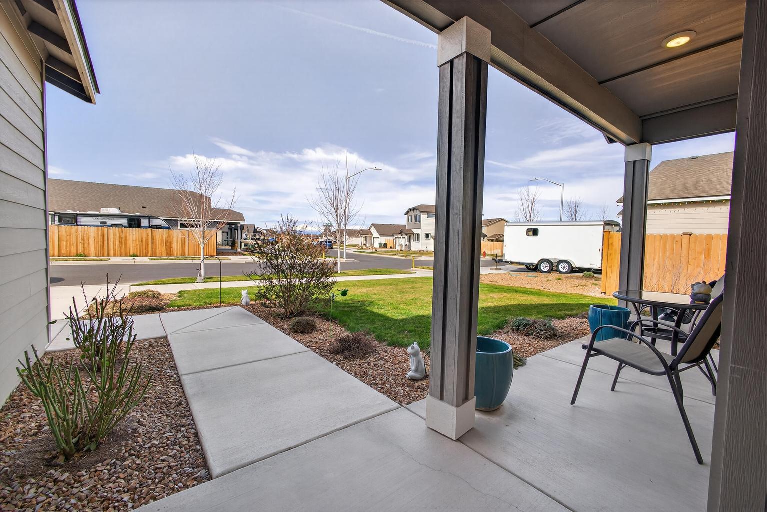 Covered Front Porch