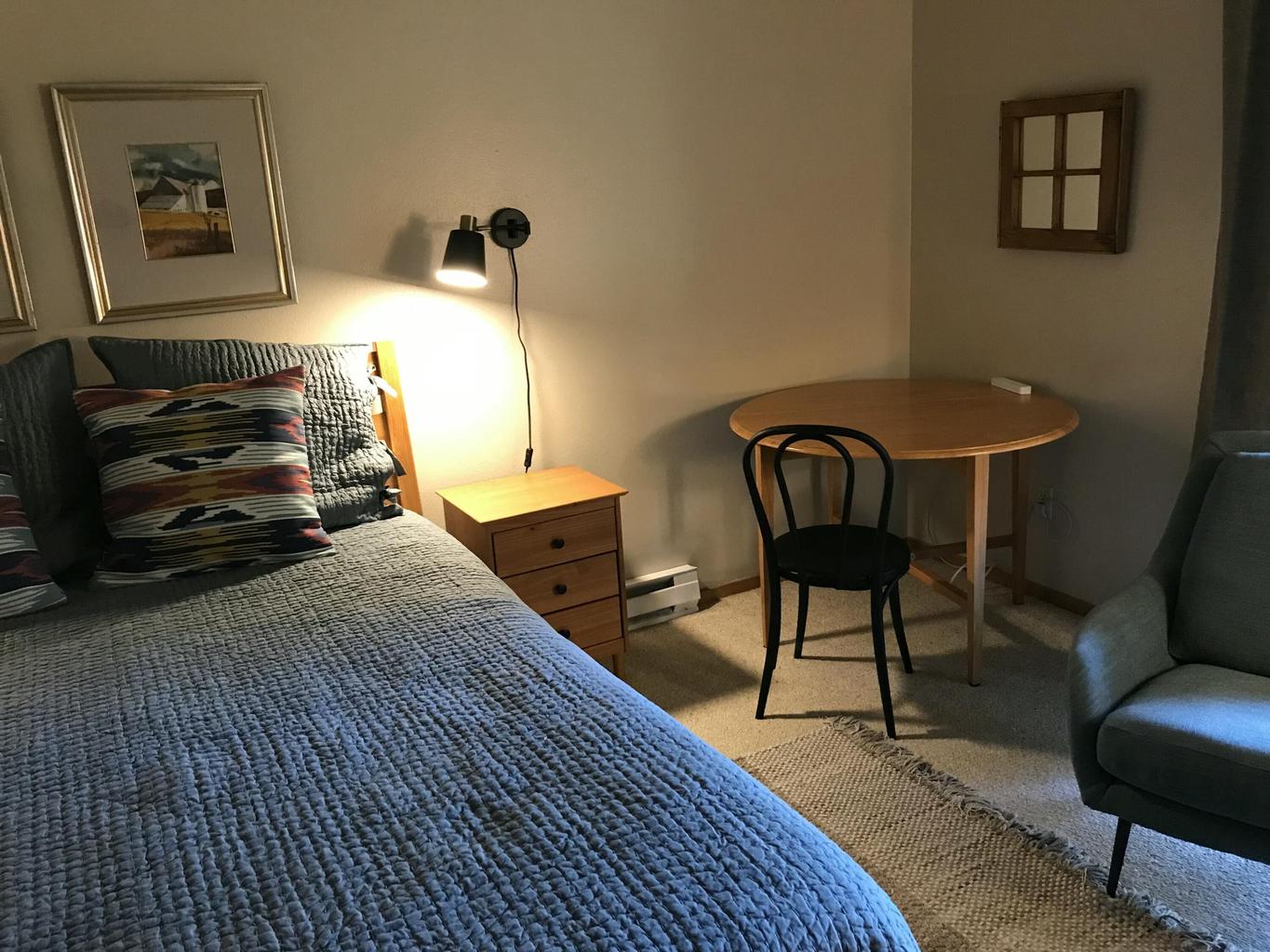 Suite 2 has 2nd Full Bathroom and Balcony Access