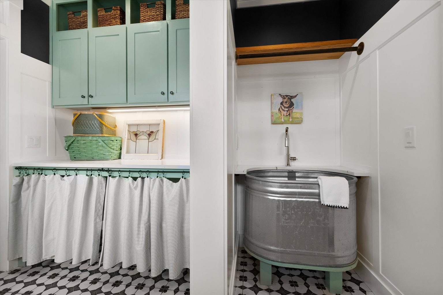 Laundry Room & Lovely Dog Washing Station!