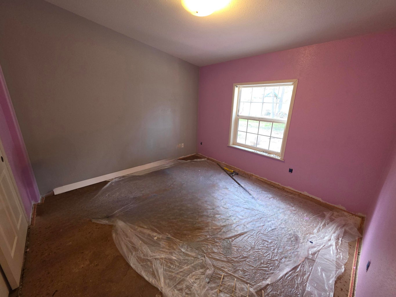 Bedroom 2. Carpet coming