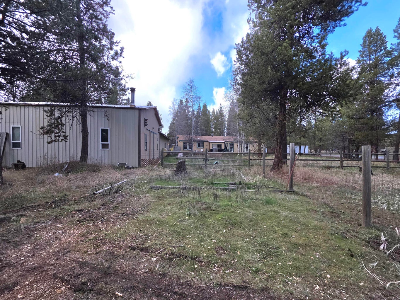 Back of house and shop
