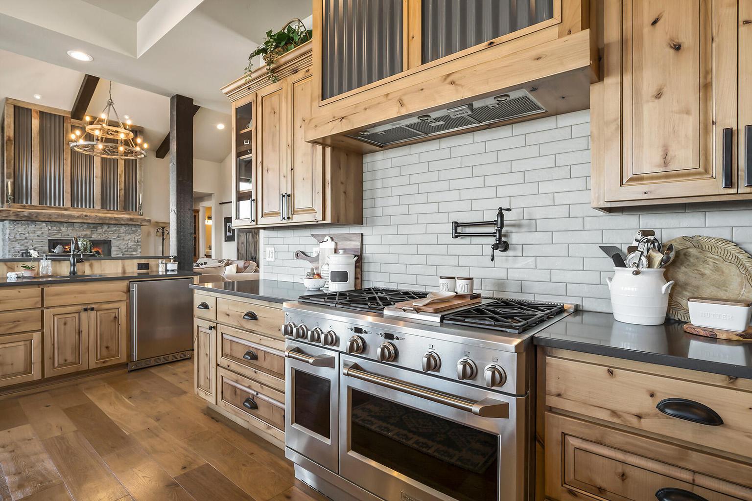 Chef's Kitchen with Monogram Appliances.