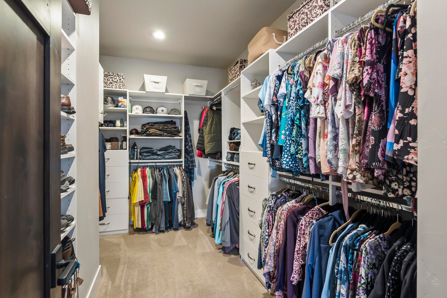 Large walk in Primary Closet.