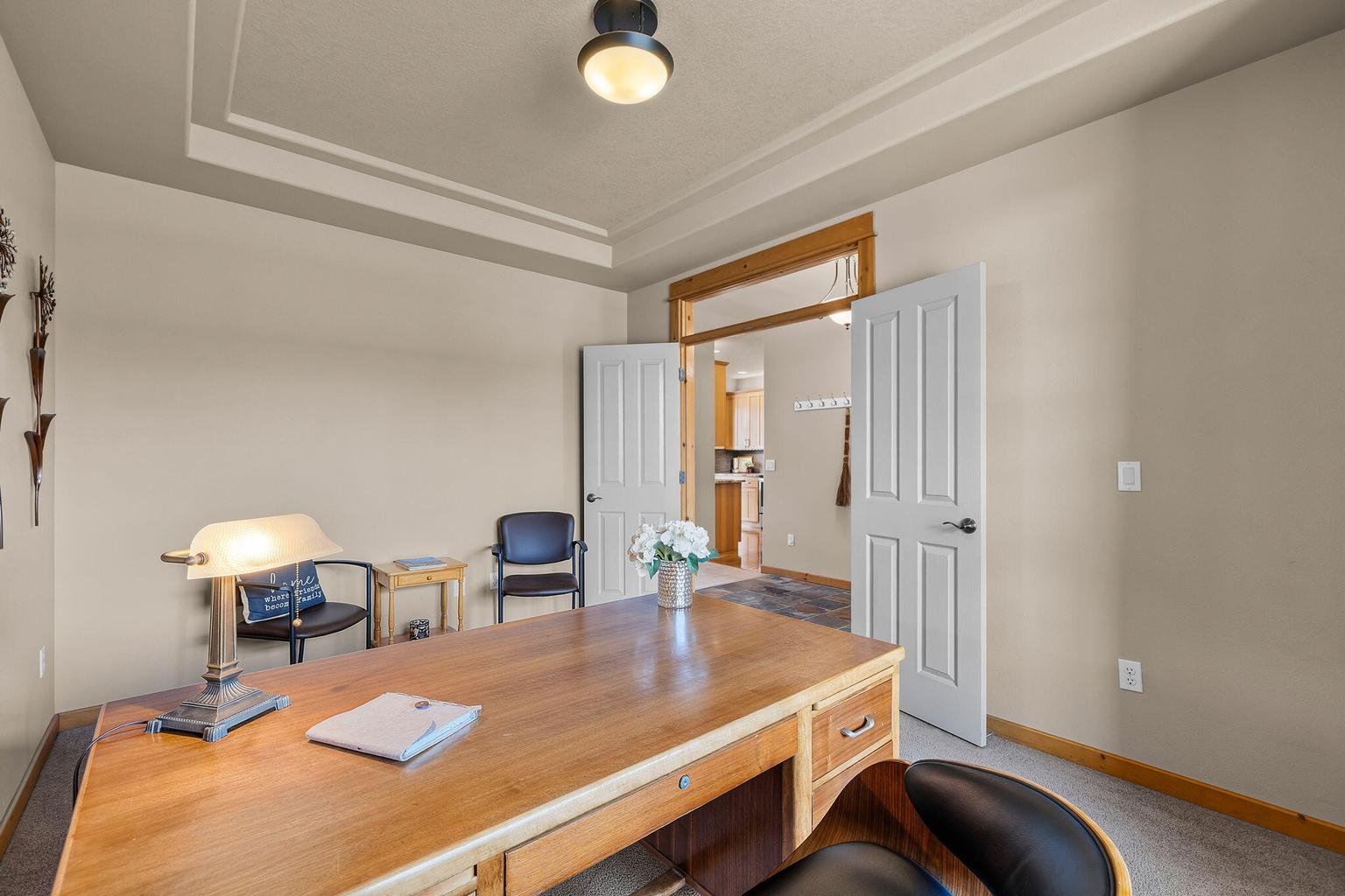 Could be an office, hobby room or a 4th bedroom
