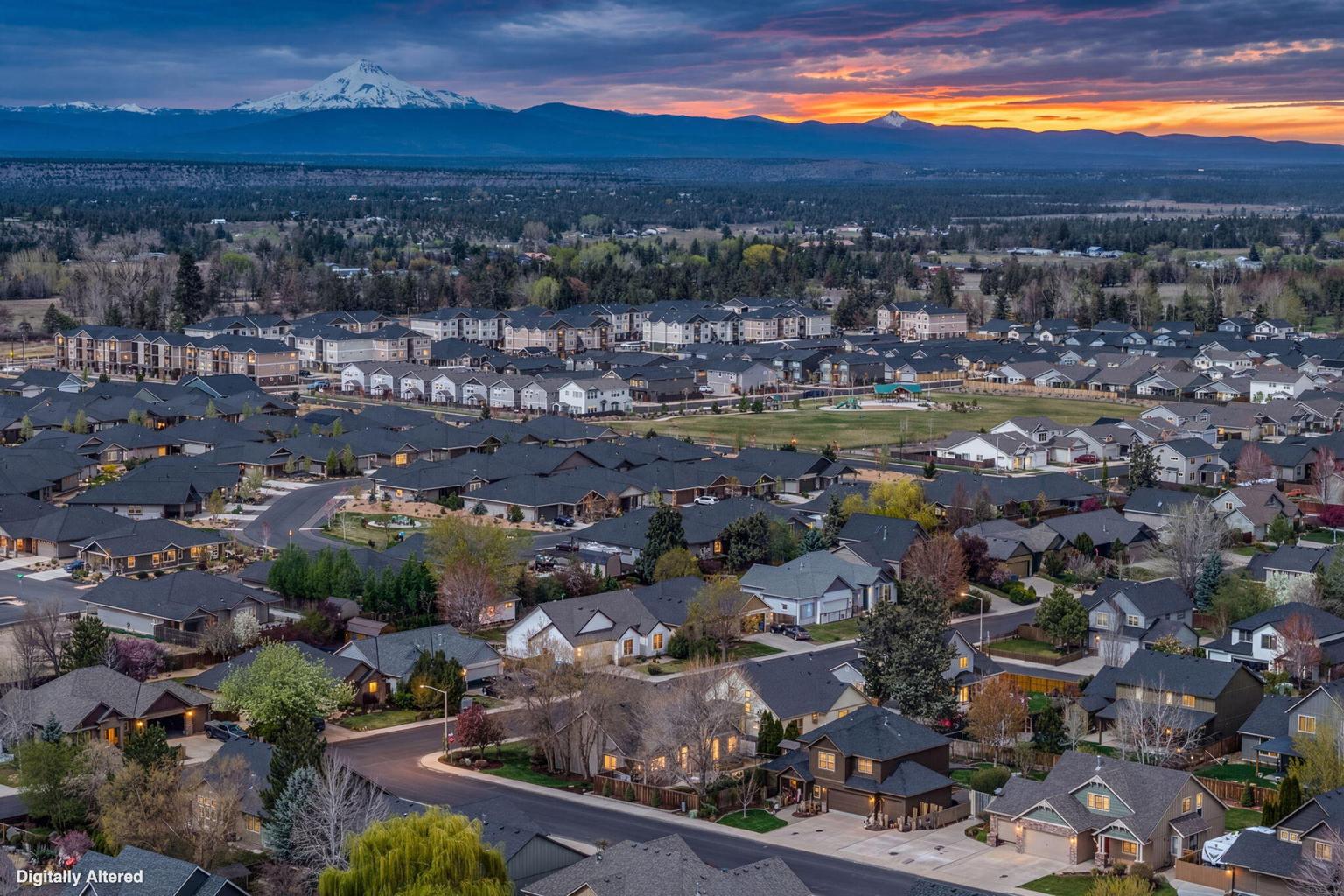 Looking West towards the Deschutes River