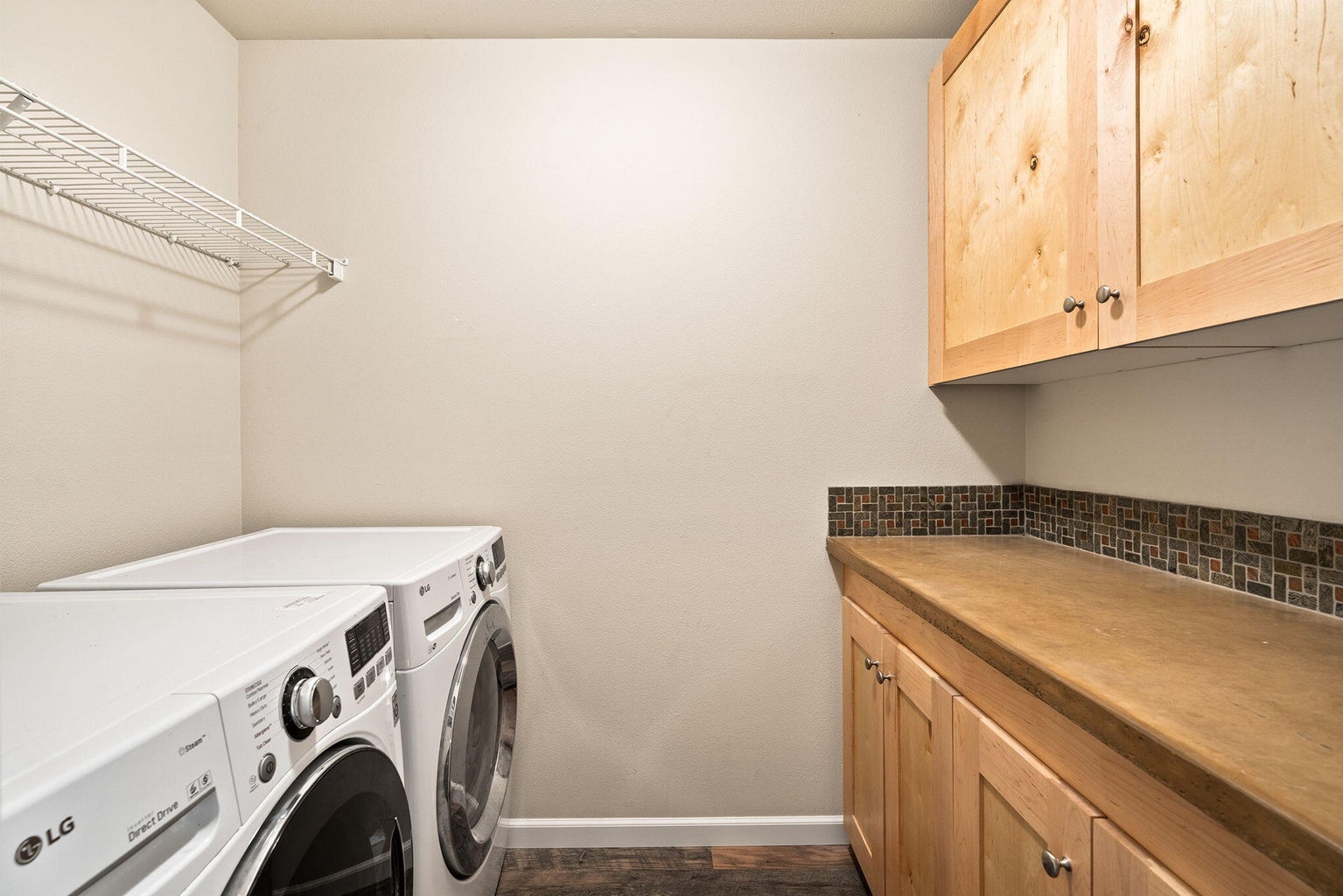 Laundry Upstairs