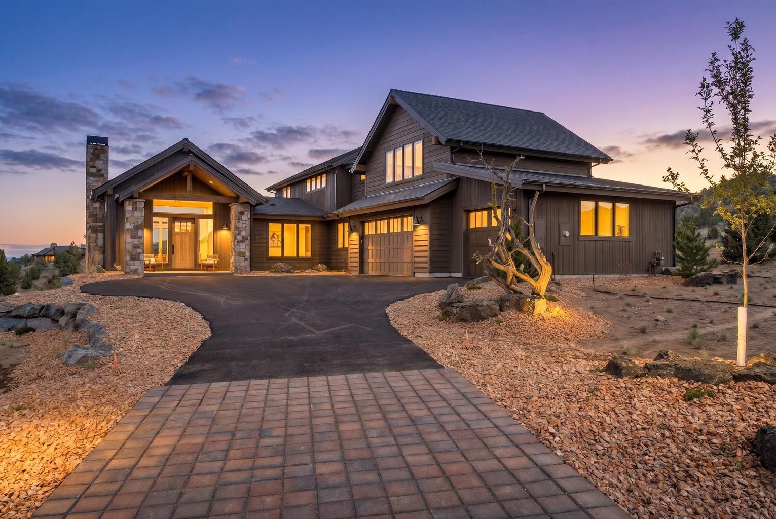 Home Exterior Dusk