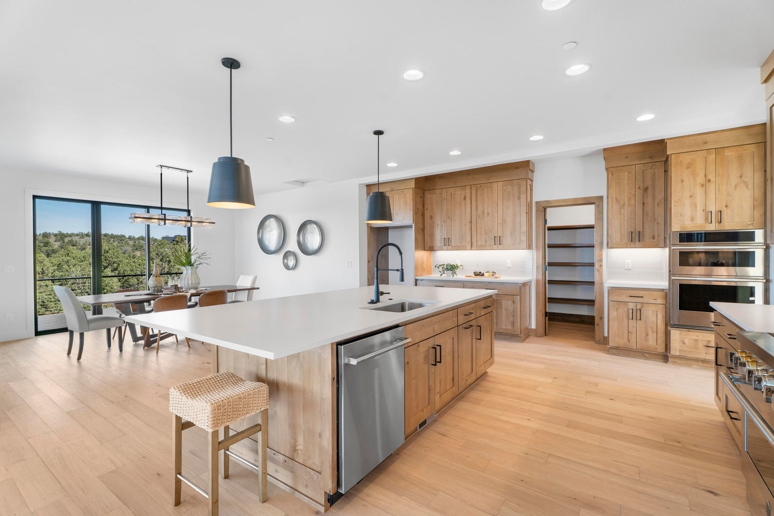 Thoughtfully designed kitchen and pantry