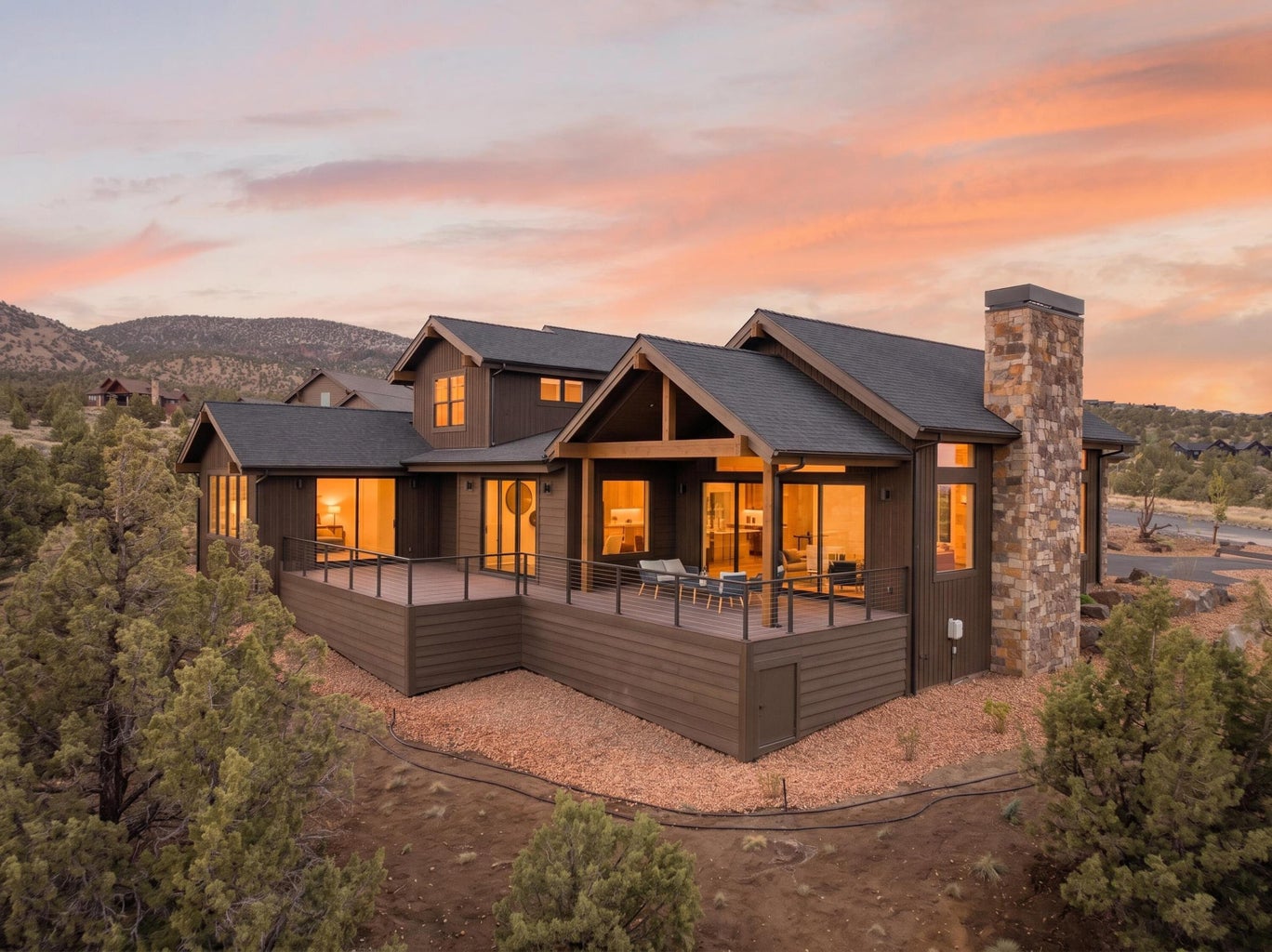 Nestled in the junipers and perched within the peaceful Eastside Highlands neighborhood