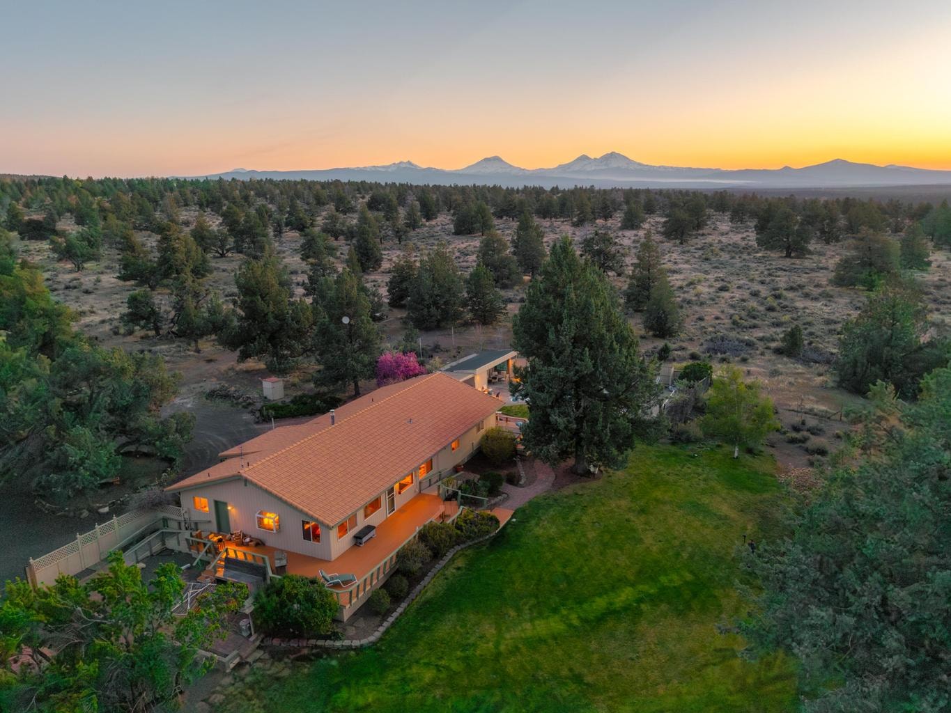Surrounded by 80 acres of BLM on the south and west ends of the property.