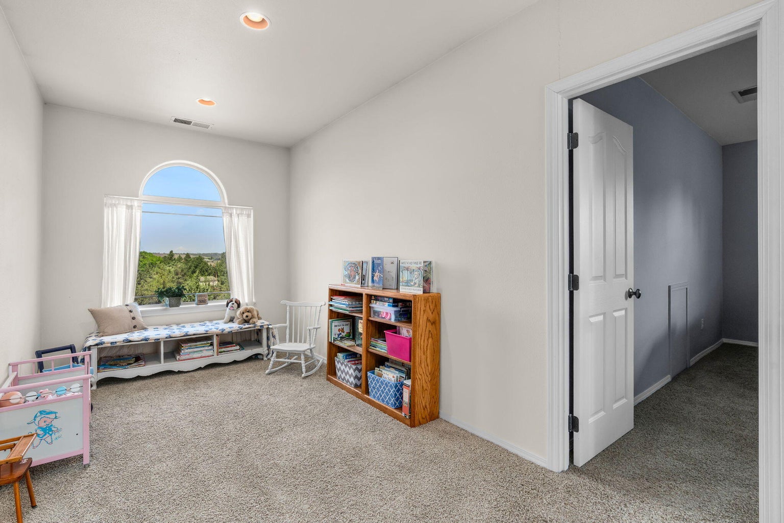 Upstairs loft