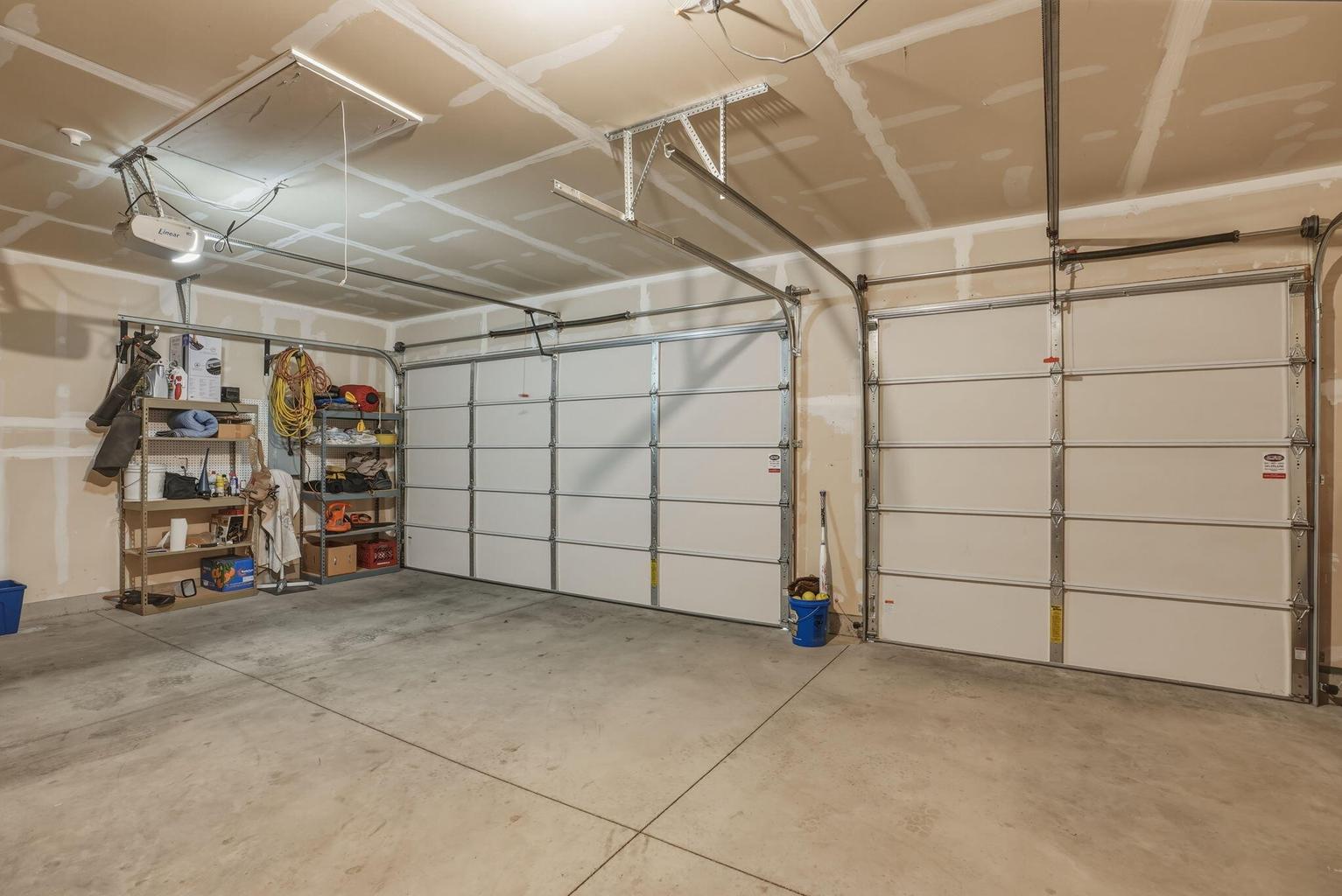 3-car garage