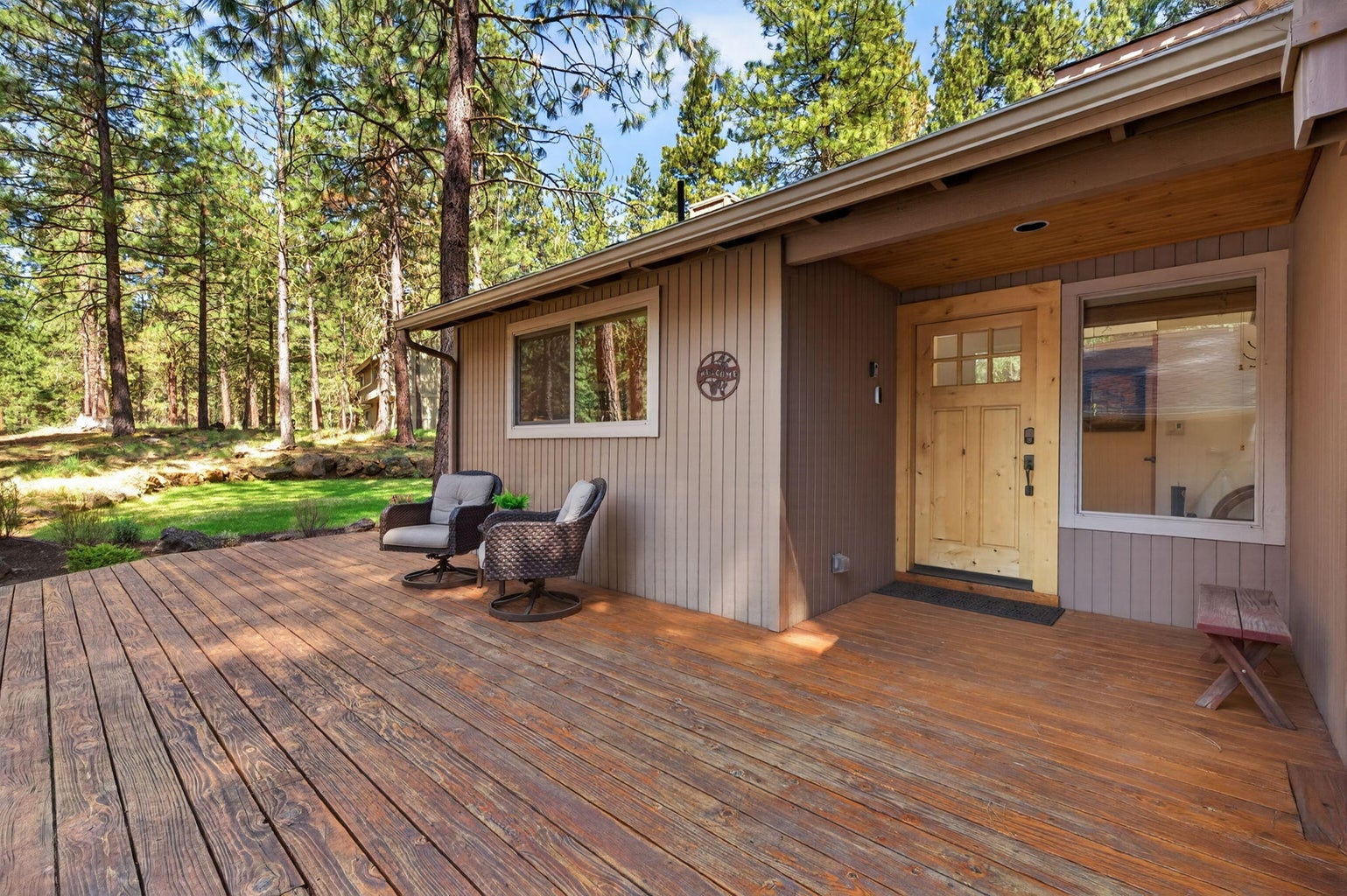 Front Entry and Deck