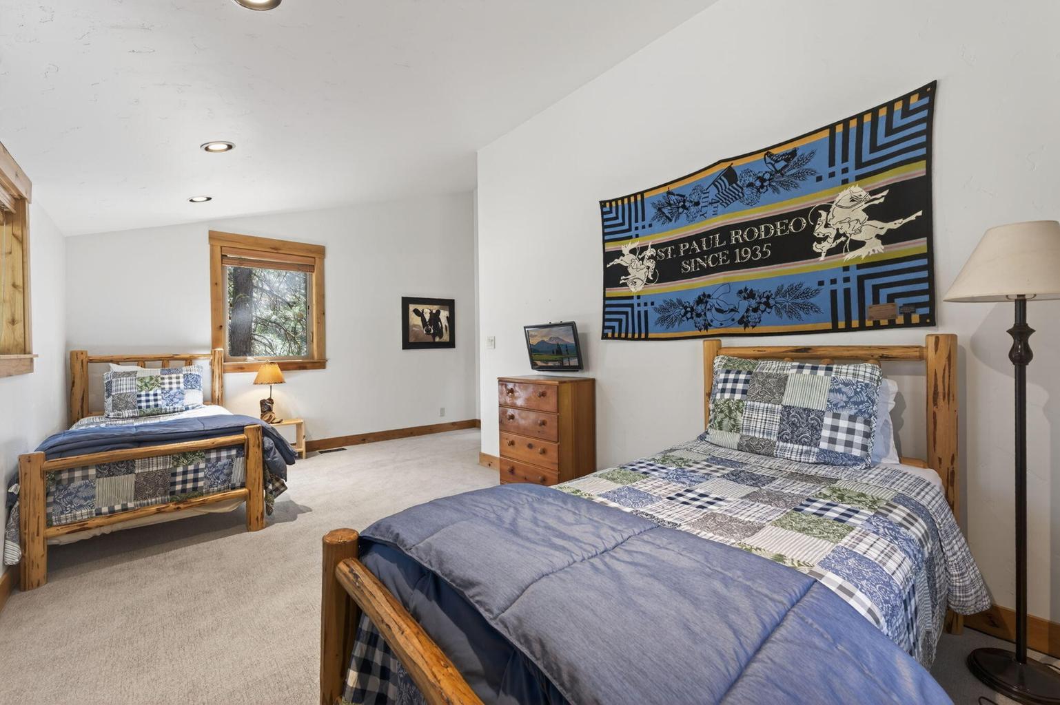 3rd bedroom suite on the 2nd level with walk in closet