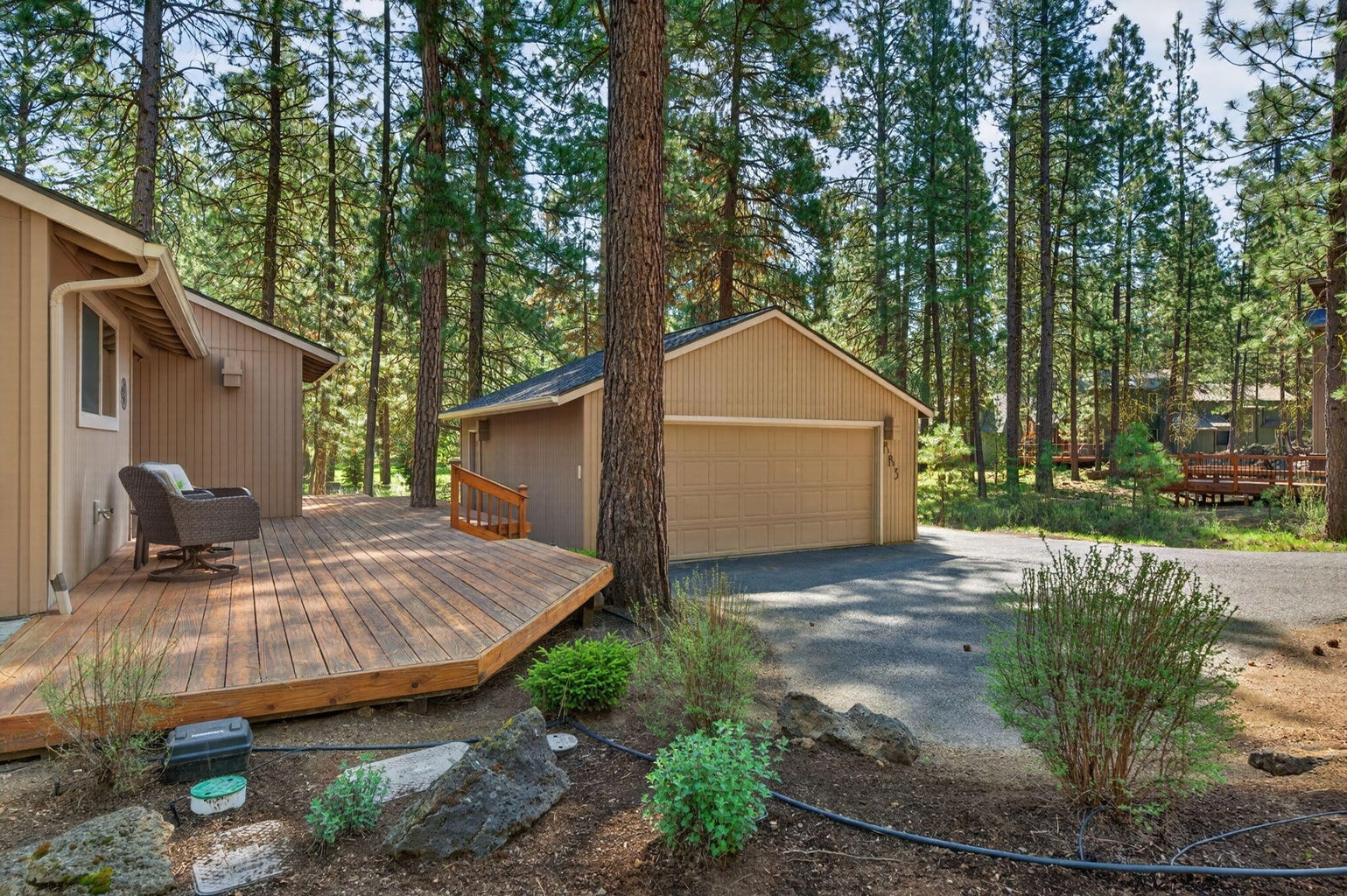 Deck and Grage View