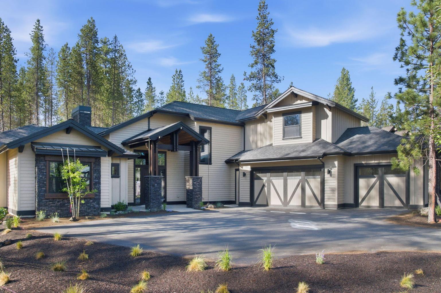 Northwest Craftsmanship beyond compare.....surrounded by pine forests and natural landscaping