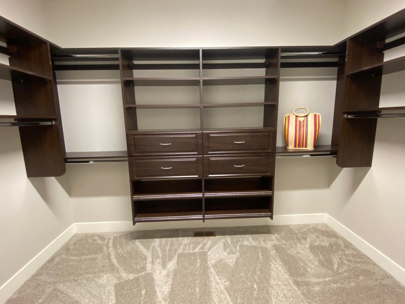 Primary closet