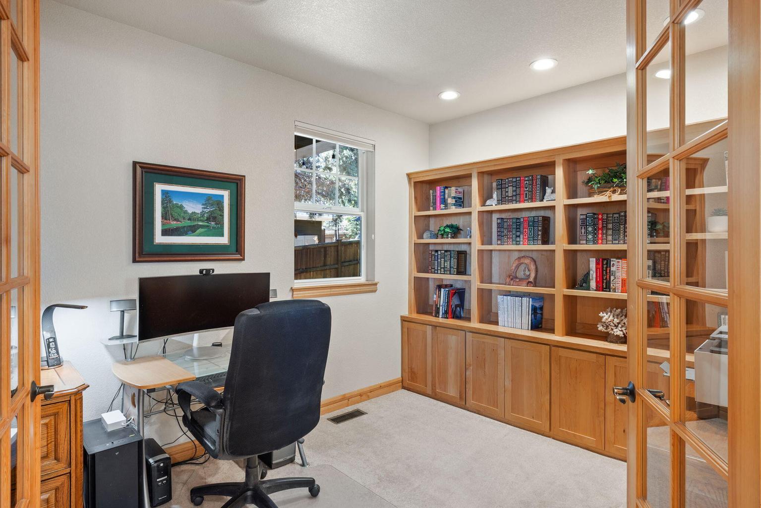 Downstairs office