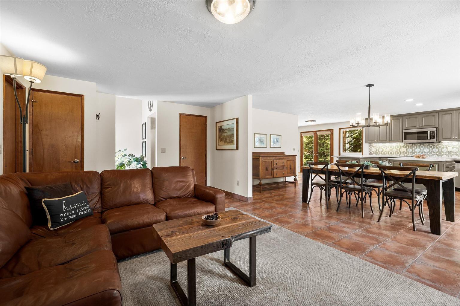 Perfectly situated for entertaining guests while you are in the kitchen