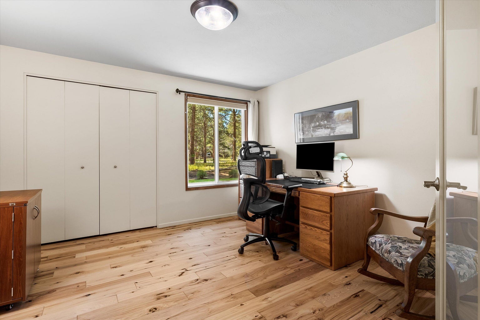 Office, quilting/craft room or 3rd bedroom at the front of home