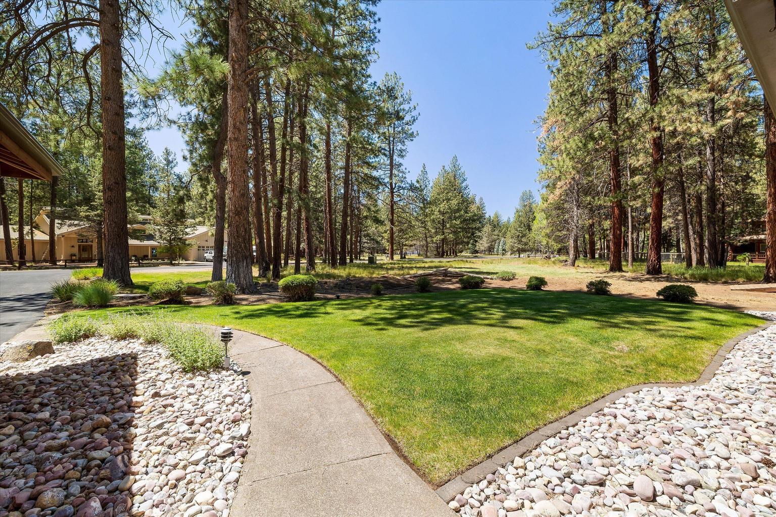 Looking out the Foyer at a gorgeous entrance and front yard