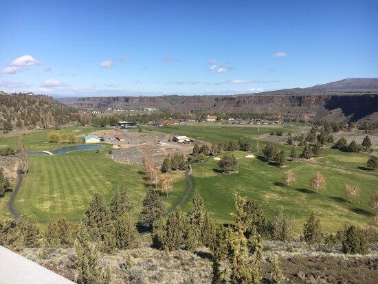 The beautiful golf course