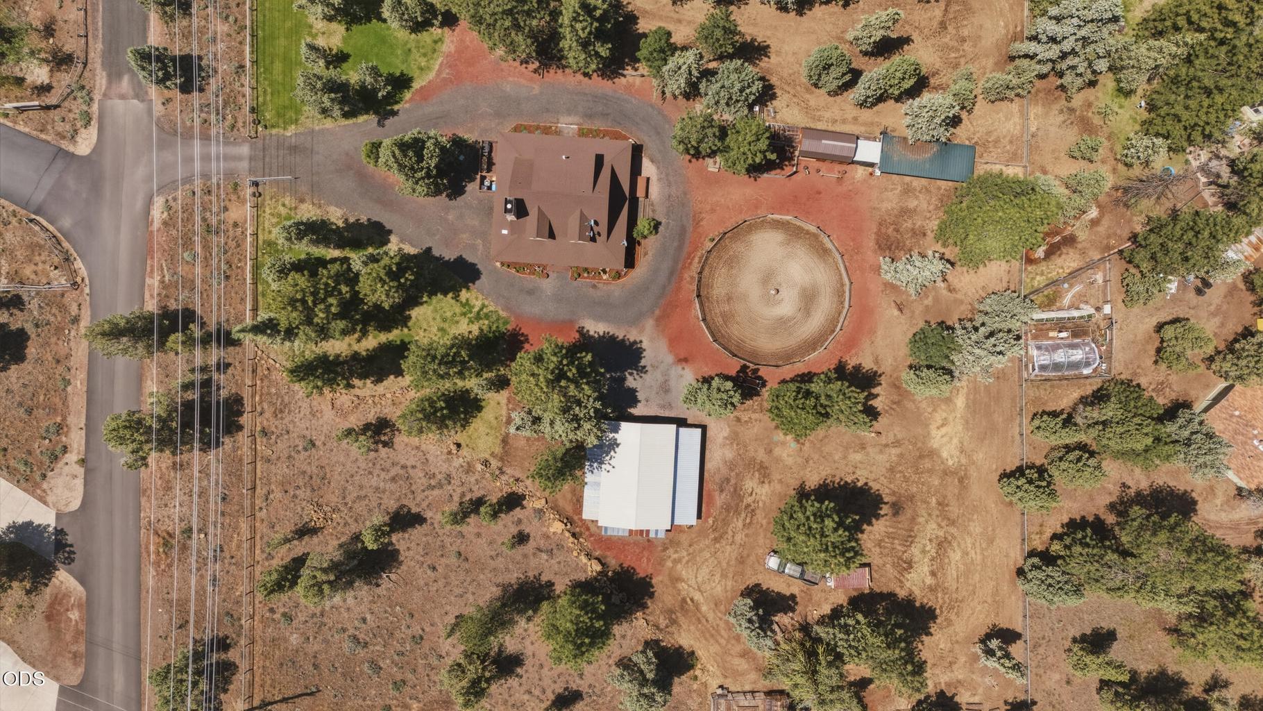 Aerial View of Home