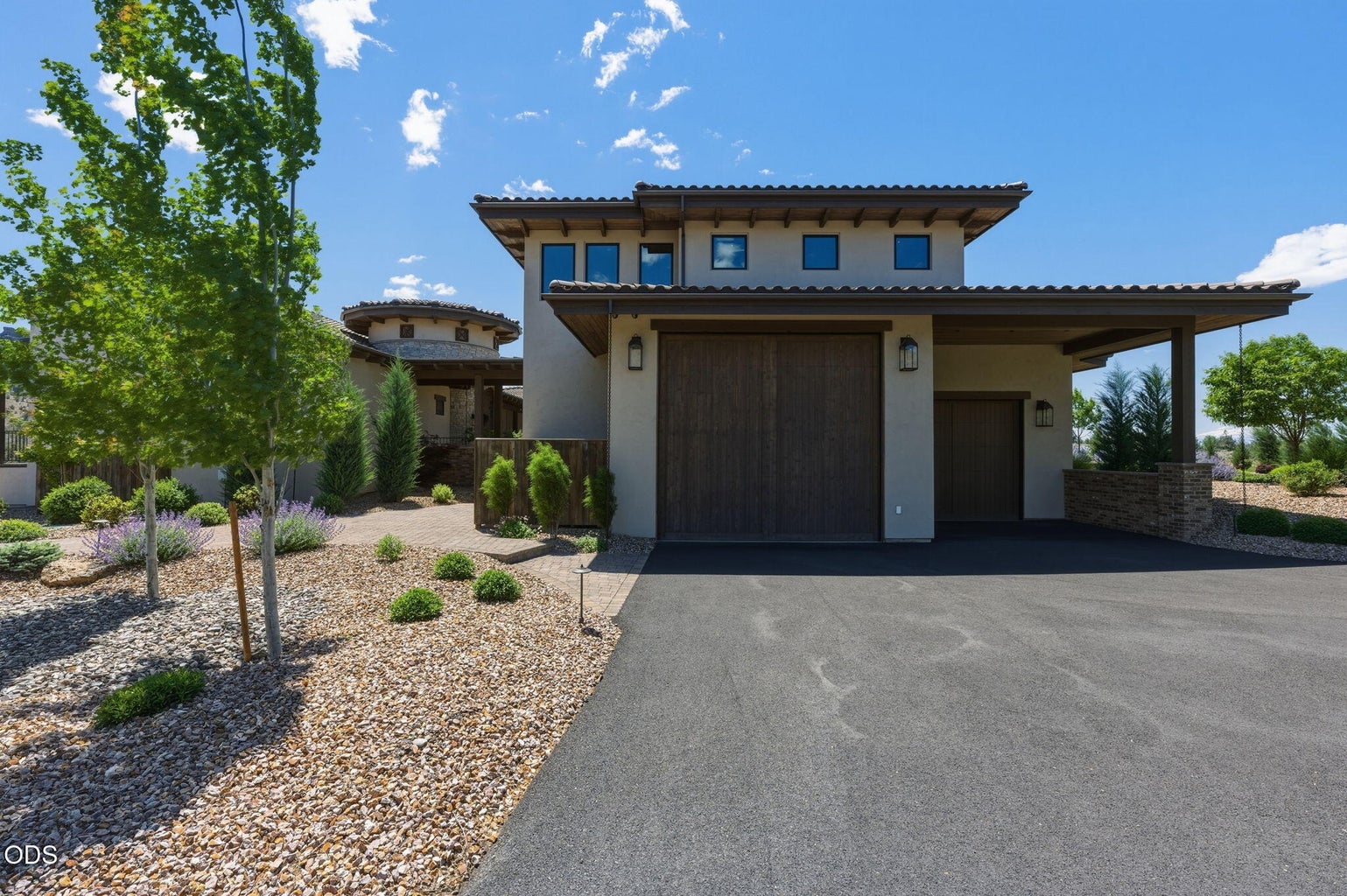 Motor court and garage