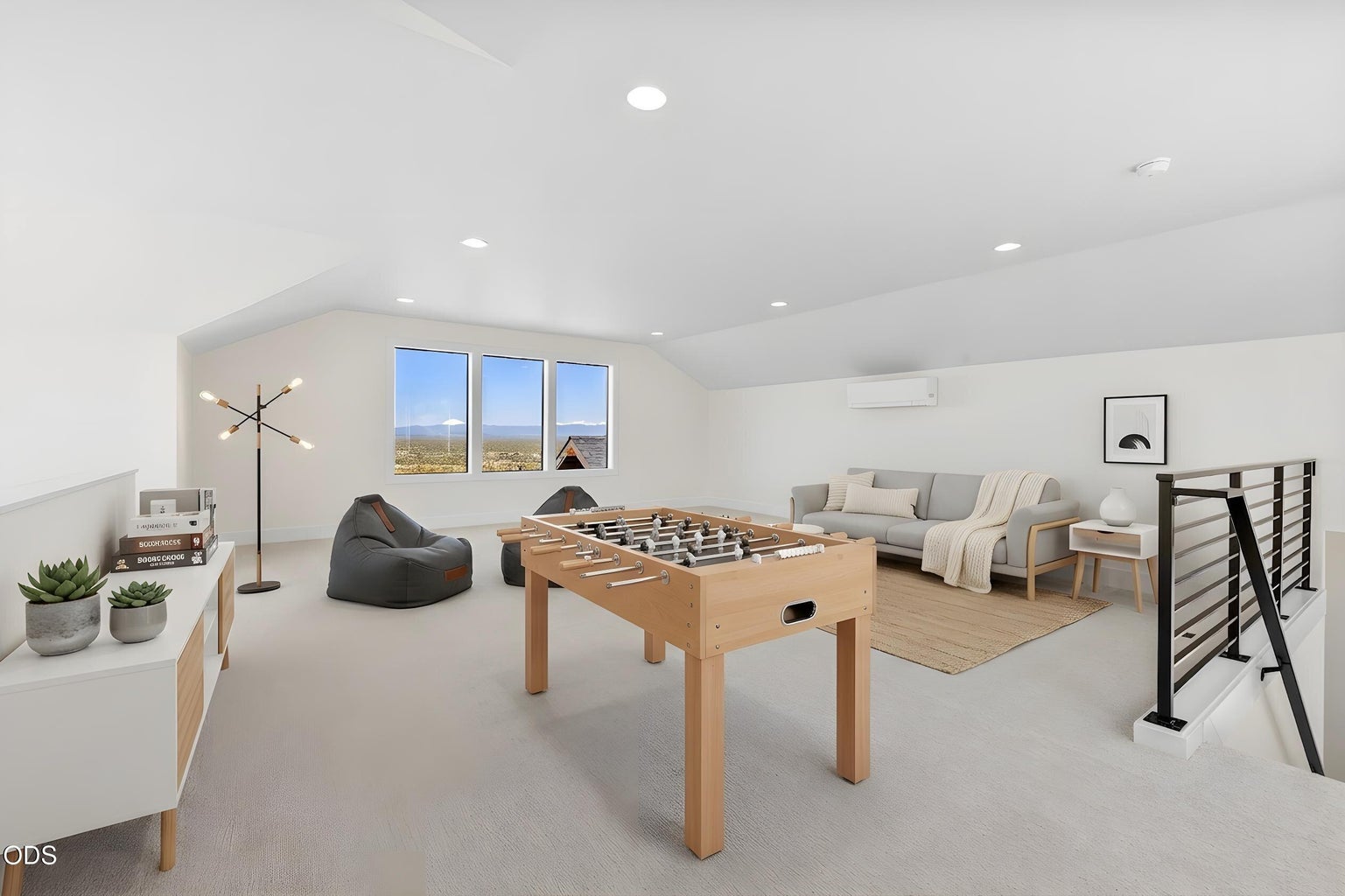 Endless options for this versatile space - media room, office, den, game room, second living room