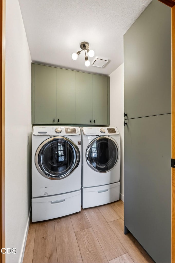 Completely remodeled laundry room