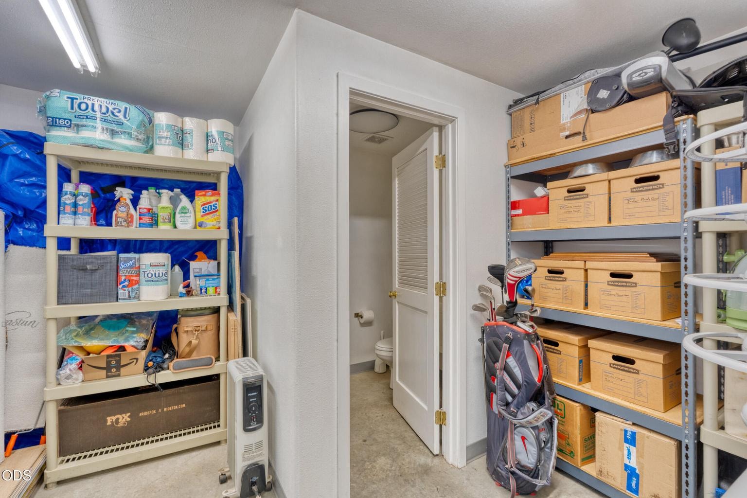 room within the shop and also a 1/2 bathroom
