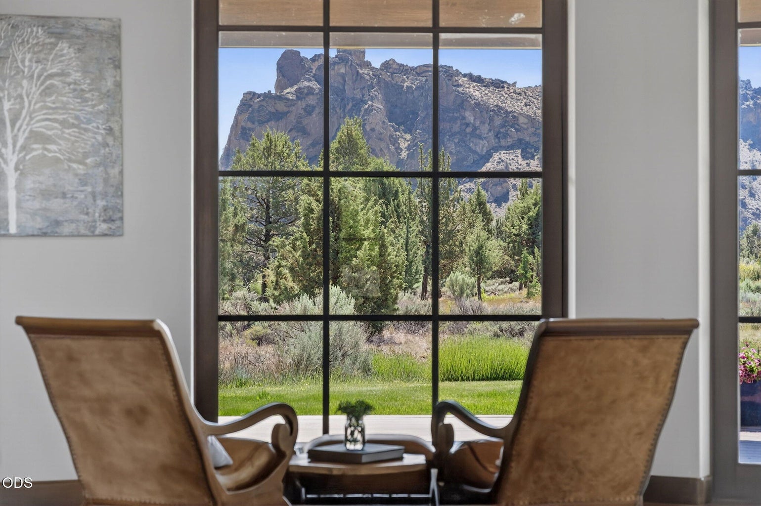 Views from great room of Smith Rock
