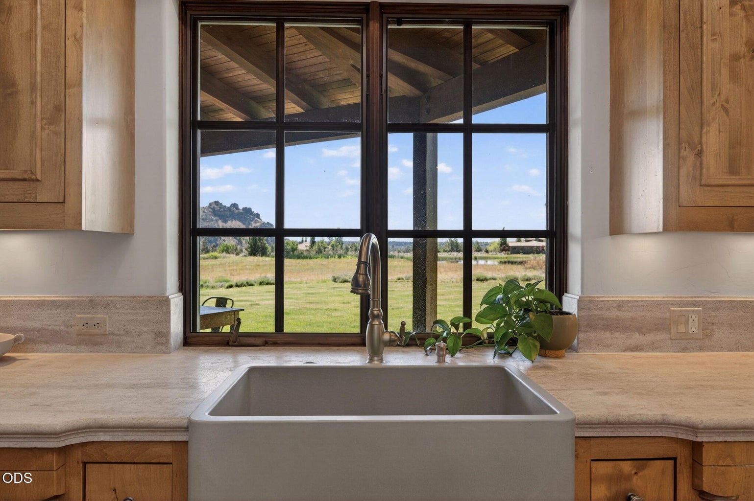 View from kitchen