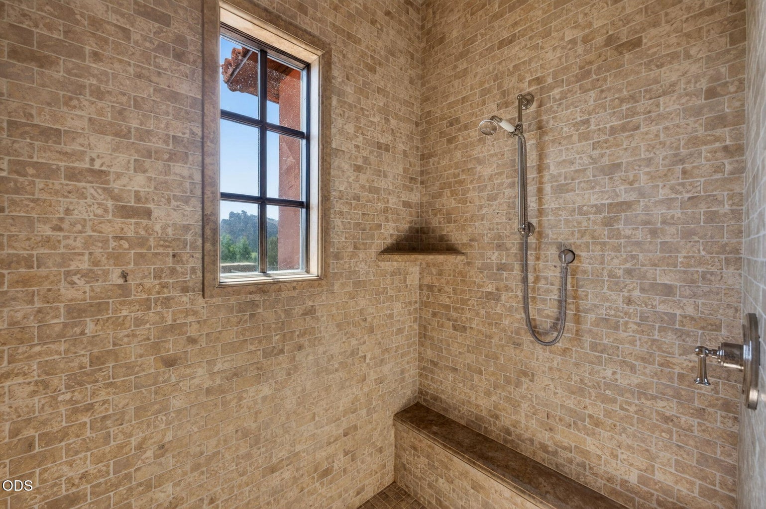 Primary ensuite walk-in shower