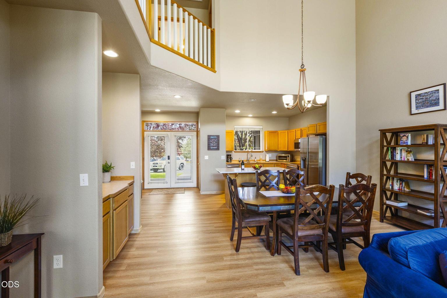 Newly installed quality Luxury plank vinyl flooring