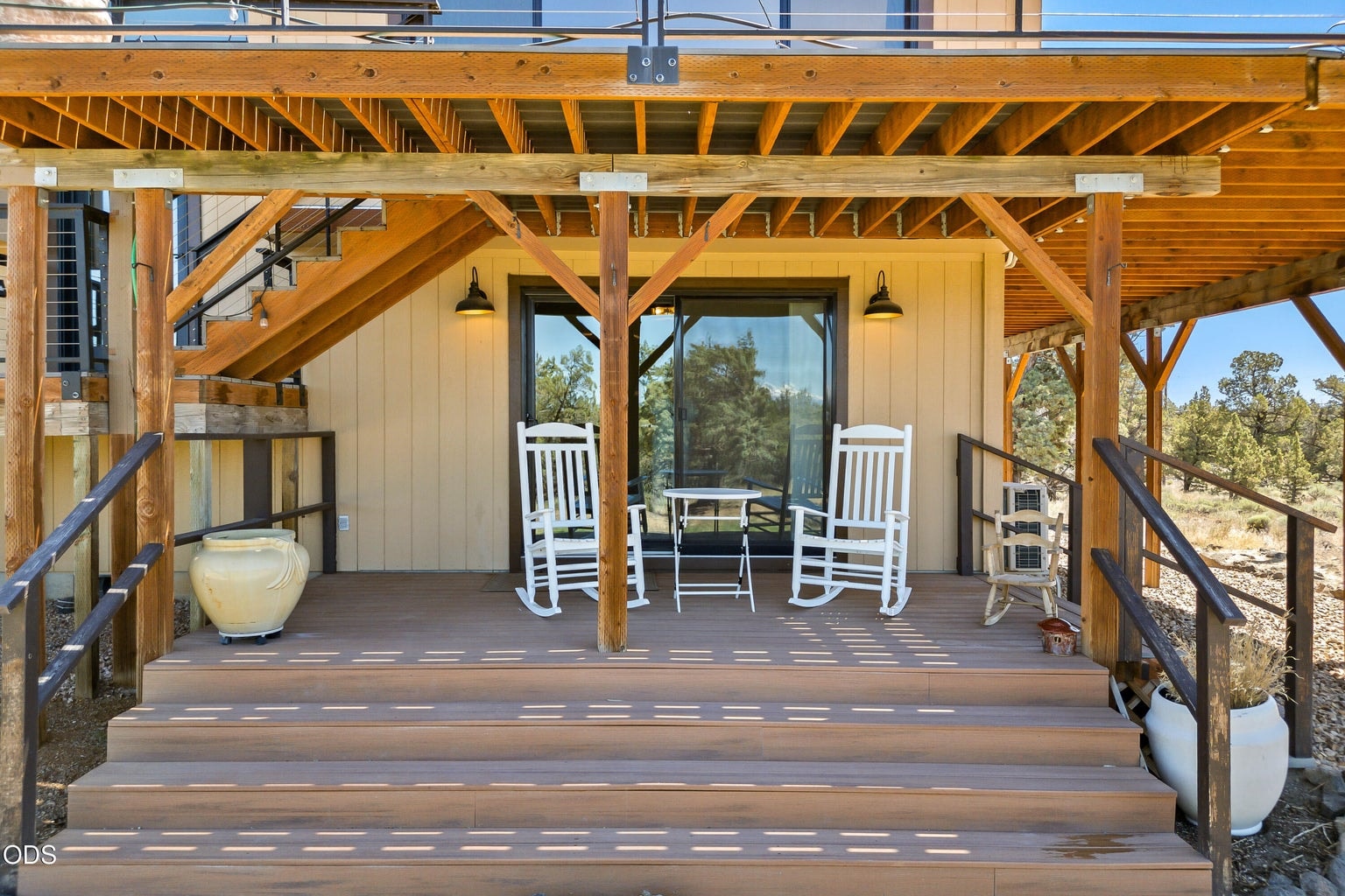 Covered Deck outside Bonus Room (downstairs)