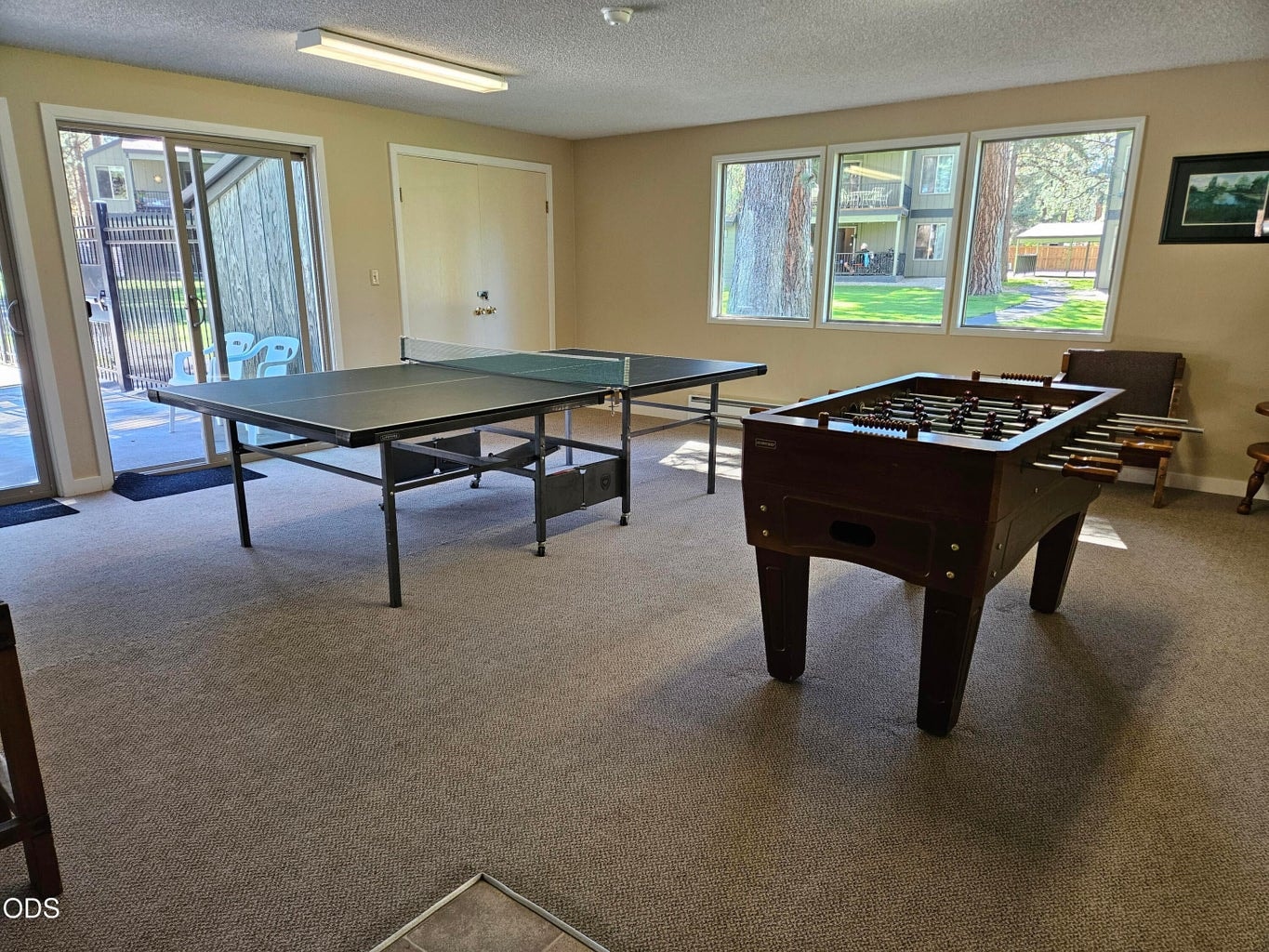 Ping pong and foosball!