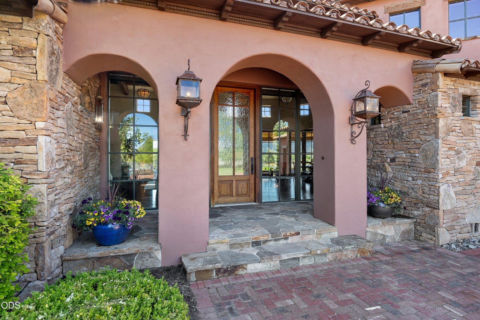 Arches and Covered Front Entry