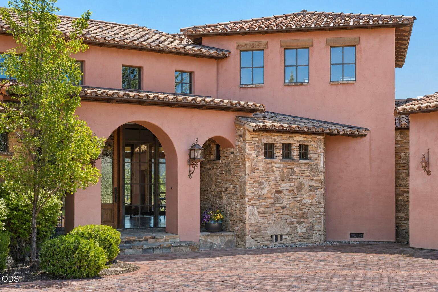 Arches and Covered Front Entry