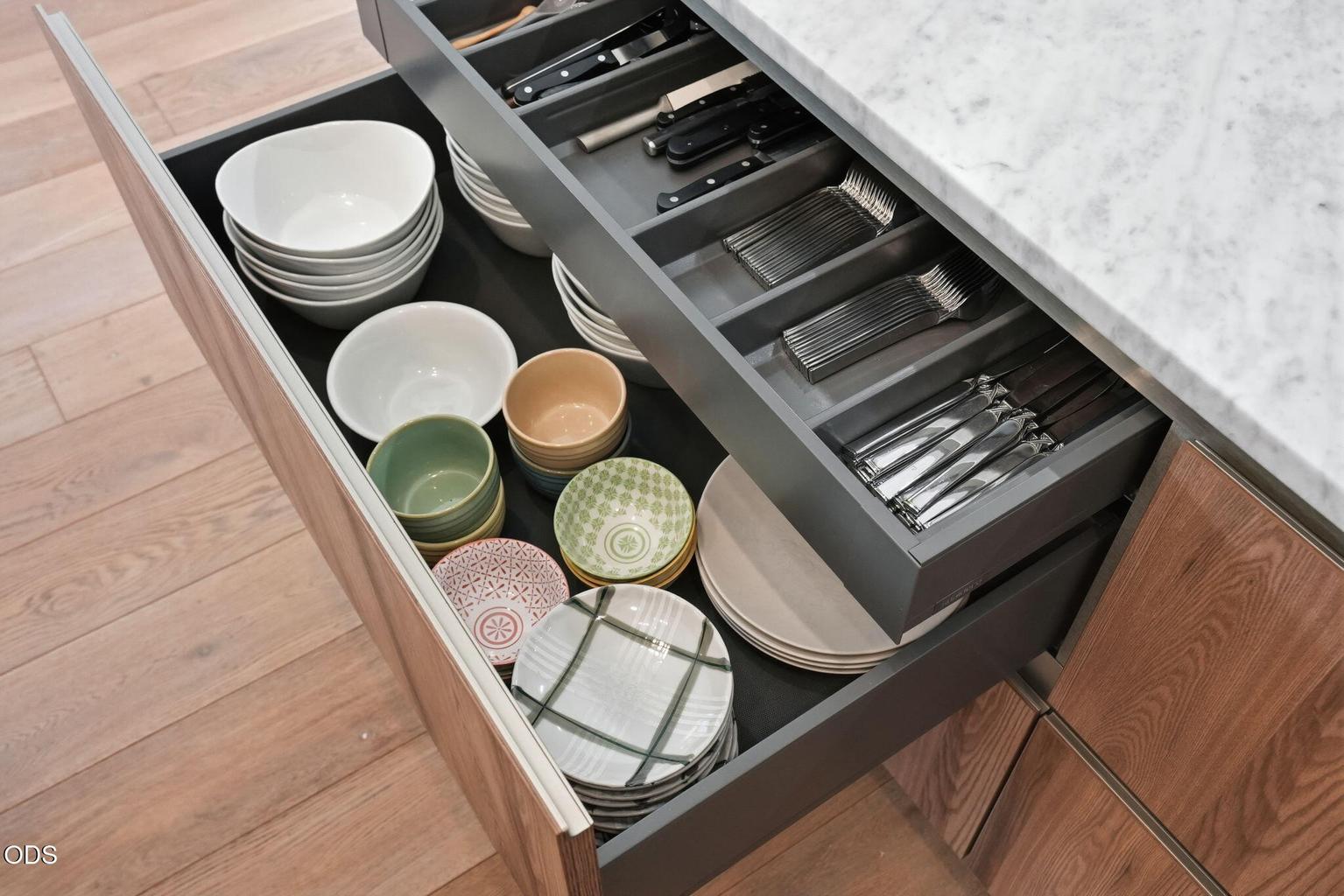 Layered Drawers.