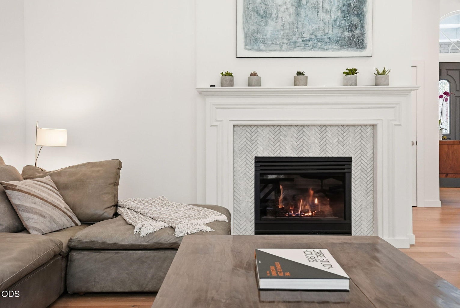 Gas Fireplace in Great Room