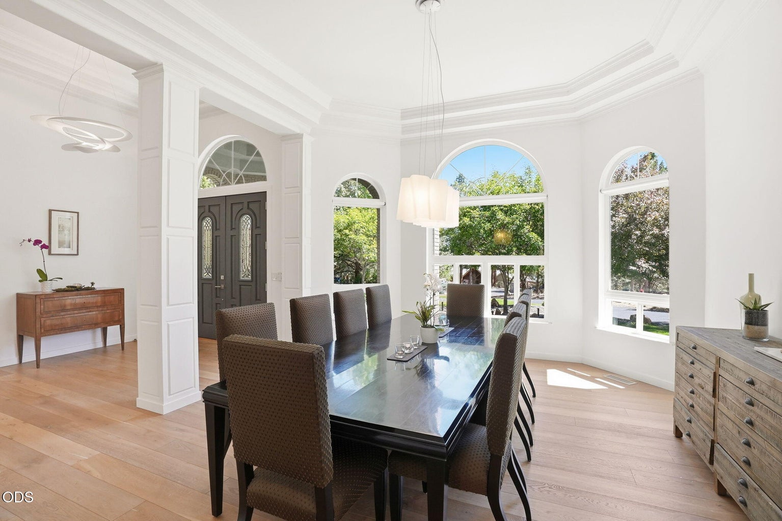 14 ft. ceiling height in the Foyer.